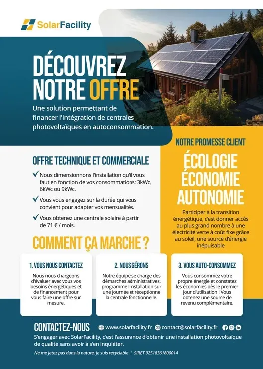 SolarFacility - centrale photovoltaïque